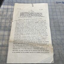 Texas Ephemera Bill Validating Issuance Of Seawall Bonds 1930s B.E. Quinn - $22.49
