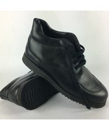 Genuine Hogan Stylish Brogue Style Black Shoes for Men Size 10 - £192.46 GBP