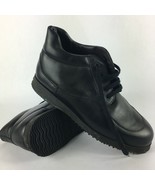 Genuine Hogan Stylish Brogue Style Black Shoes for Men Size 10 - $244.99