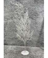 Glitter White Branch Christmas Tree Home Decor 27in Tabletop Holiday Dec... - £15.11 GBP