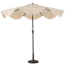 9 FT Patio Umbrella with Crank Handle and Push Button Tilt-Beige - Color... - $2,570.95 MXN