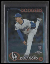 2024 Topps Chrome #18 Yoshinobu Yamamoto - $2.99