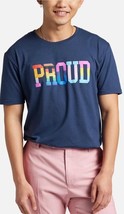 The Phluid Project Classic Fit proud Graphic Crew.  size: L colour: navy - $19.62