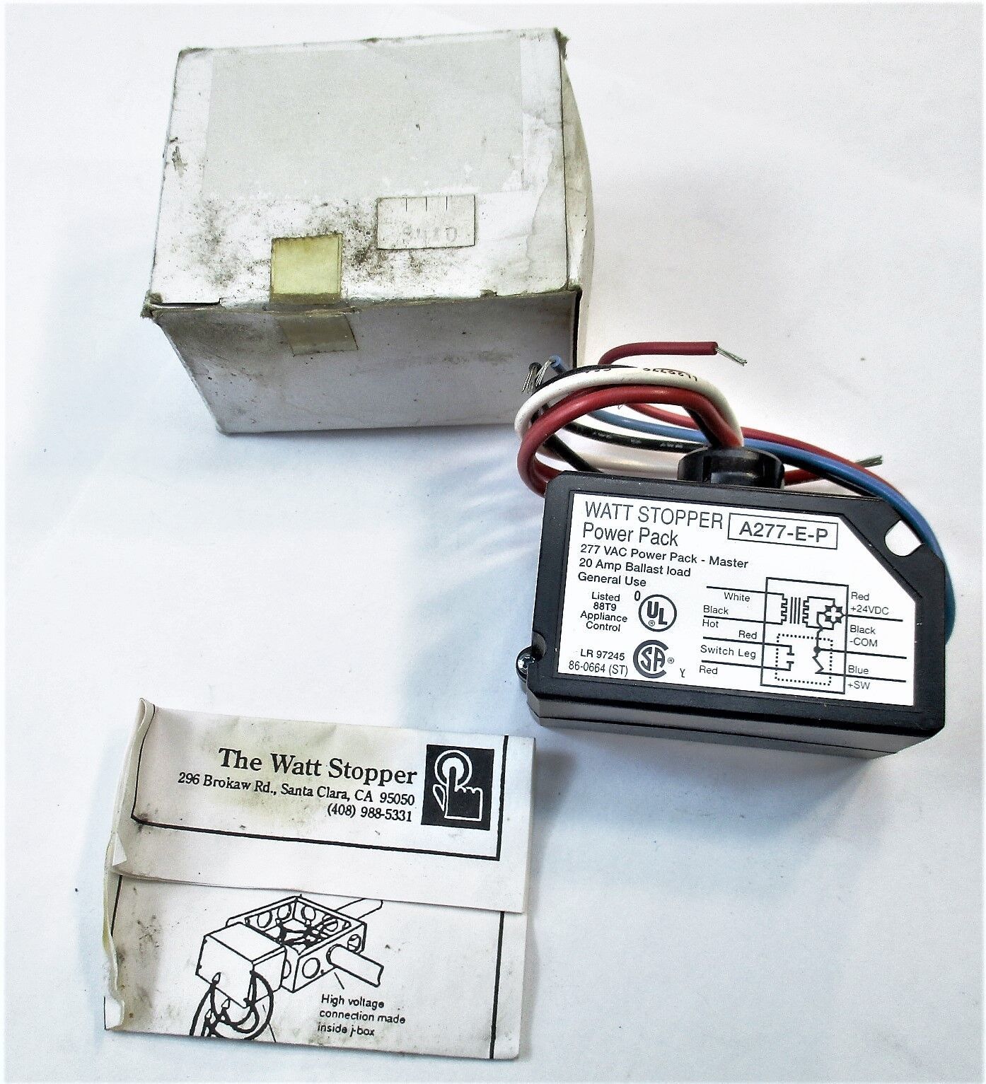 Watt Stopper A277-E-P Power Pack New - $8.69