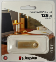 Kingston - DTSE9G3/128GB - DataTraveler 128GB USB 3.2 Type A Flash Drive - £23.94 GBP