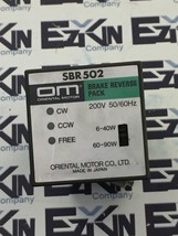 Oriental Motor SBR502 Motor Speed Controller Brake Reverse Pack 200V 11-pin  - $31.80