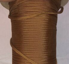 NEW Bronze 550 Paracord Nylon Paraline Flat Hollow Cord Coreles in All S... - $5.47+