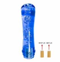 Universal JDM 150mm Blue Crystal-V4 Shift Knob For Manual Car Gear Shifter  - £12.58 GBP