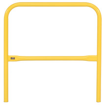 Global Industrial 36&quot;L Pedestrian Barrier Steel Yellow - £101.64 GBP