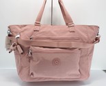 Kipling ISAAC Extra Large Zip Tote Bag SL4830 Polyamide Rosey Rose $149 NWT - $119.95
