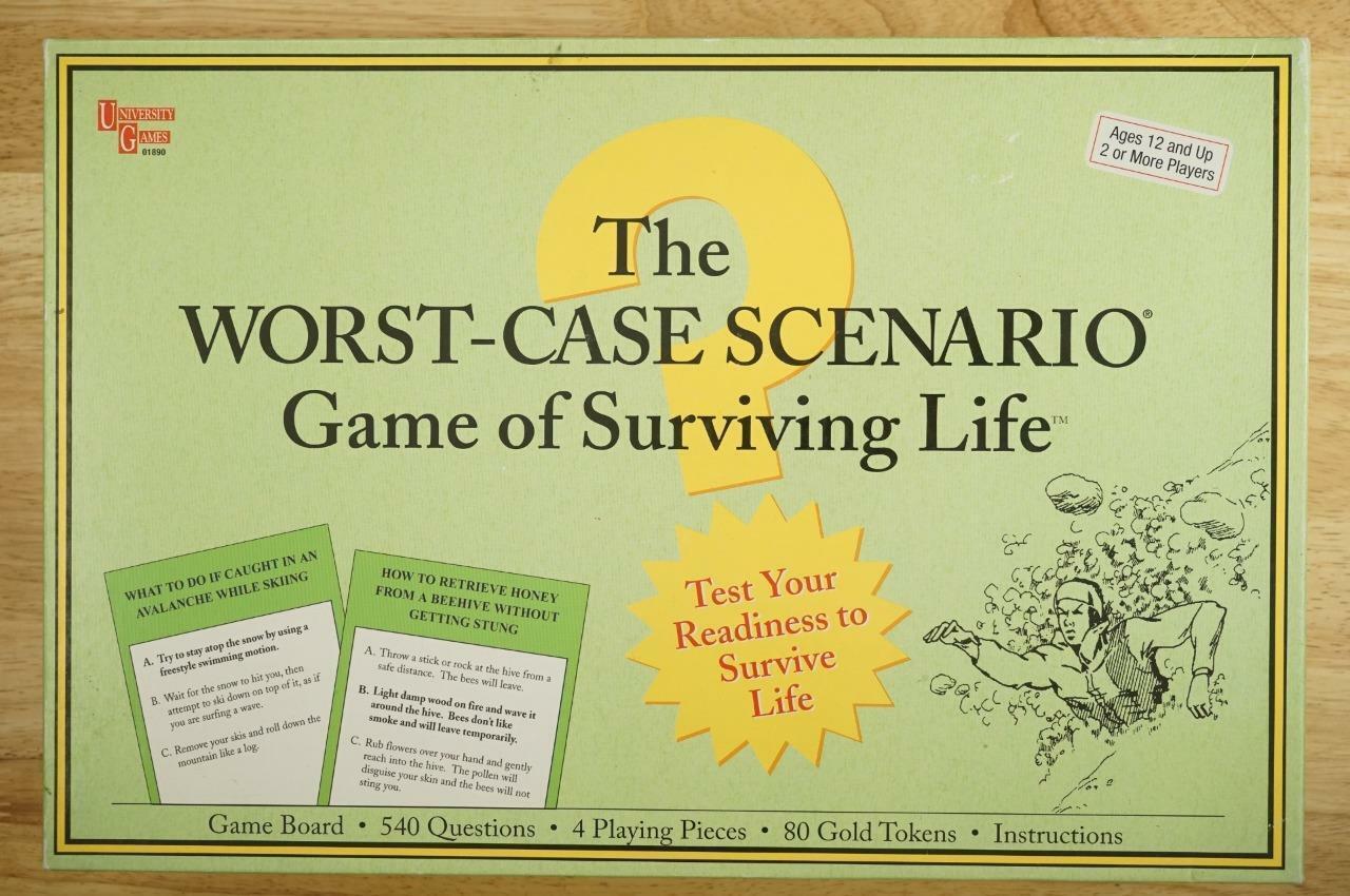 Vintage University Games Worst Case Scenario Board Game for Surviving Life 01890 - $20.92