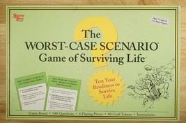 Vintage University Games Worst Case Scenario Board Game for Surviving Life 01890 - £16.36 GBP