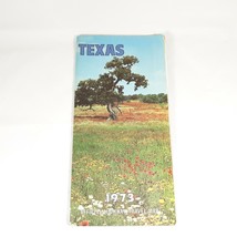 Texas State Map Vintage Road Map 1973 - $23.76