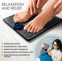 EMS Neuropathy Foot Massager for Muscle Pain Relief through Electric Sti... - $11.95