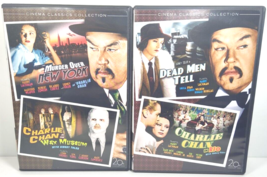 Cinema Classics 2xDVD Set 4 Movies Murder Over New York Charlie Chan Wax Museum - £23.41 GBP