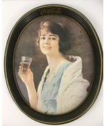 1973 Drink Coca-Cola Coke Oval Metal Serving Tray Memorabilia 1923 Adver... - $13.41 CAD