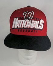 Washington Nationals New Era 9Fifty Mesh Snapback Hat Red White Blue Med /Large - £12.73 GBP