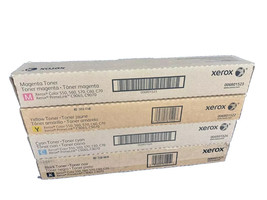 Xerox Color 550/560/570 c60, c70 Genuine Toner Cartridge -BMCY Colors - $399.99