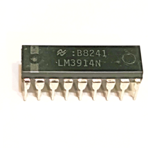 LM3914 Dot/Bar LED Display Driver LM3914N-1 LM3914N 18 pin DIP Package - £2.38 GBP