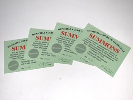 Lie Detector Board Game Summons Cards Only Pressman Vtg 1987 - $10.77
