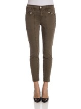 J BRAND Womens Jeans Genisis Utility Mid Rise Skinny Fit Green Size 25W1328K120  - £77.51 GBP