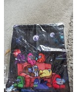 Among Us Drawstring Bag Gift Set, Including Drawstring Bag, Badge, Face - $13.58 CAD