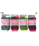 4 pair Thermal Socks Ladies Women Warm  Winter Gear Ski Boot Outdoor Act... - $300.49 MXN