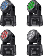 Betopper Moving Head Rgbw, Dj Lights, Sound Activated/Dmx, 7X8W 4 Packs - $363.99