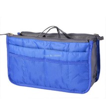 Osmetic bag double zipper makeup multifunctional storage bag large nylon travel handbag thumb200