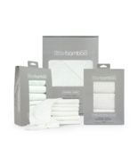 Little Bamboo Hooded Towel &amp; Washers - Natural Gift Set - $196.12 CAD