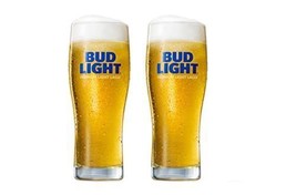 Bud Light Essential Signature Glass - 22 Ounce - Set of 2 - £19.67 GBP