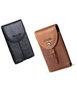 2 Pack Genuine Leather Cell Phone Holsters Belt Belt - £138.15 GBP