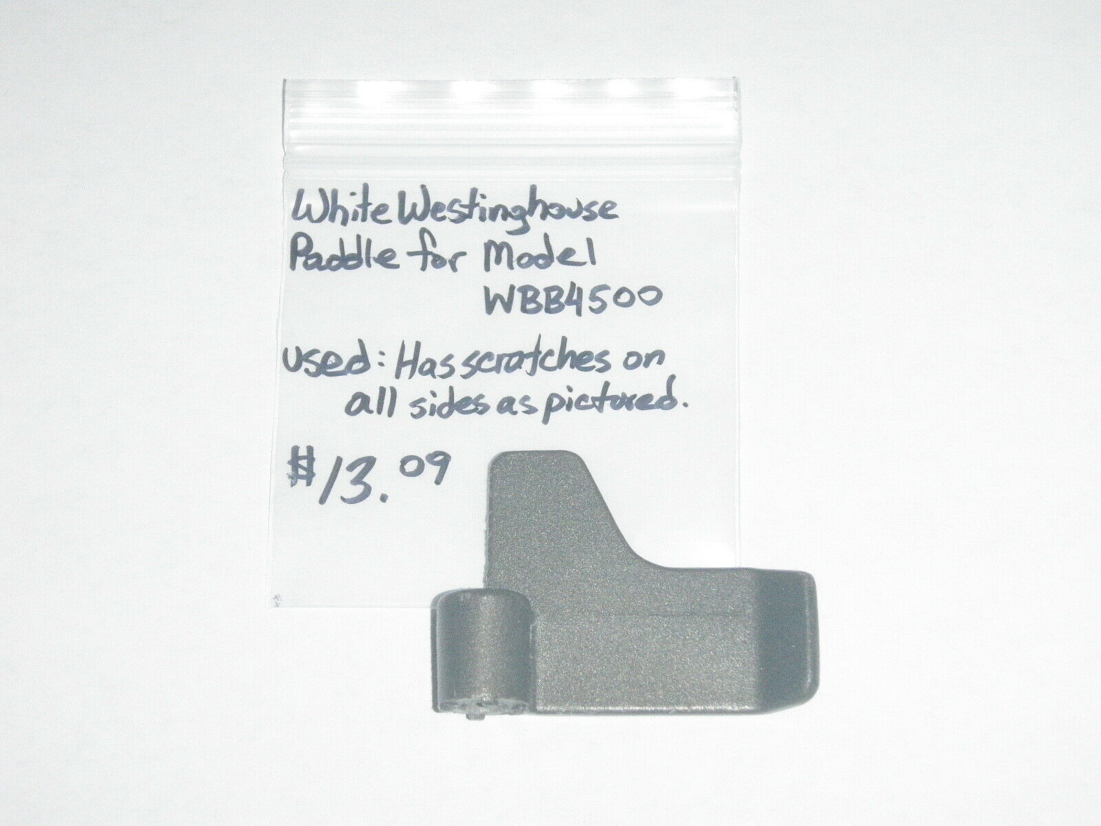 White Westinghouse Bread Maker OEM Paddle for Model WBB4500 - $12.83