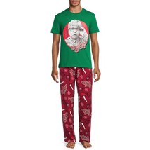 The Christmas Story Men’s Graphic T-Shirt and Pants Sleepwear Set, 2-Piece - £23.59 GBP