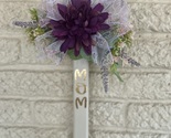 Mom cemetery, flowers for moms grave, grave decoration, cross for grave,... - $26.00
