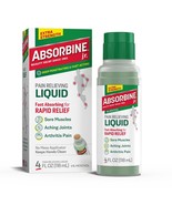 Absorbine Jr. Maximum Strength Pain Relieving Liquid, 4% Menthol Liquid ... - $12.33