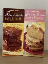 Trader Joe’s Meyer Lemon Cake Mix Lemon Icing 19 Oz &amp; Brownie Truffle Mi... - $405.10 MXN
