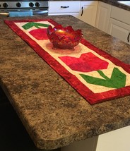 May Tulips Table Runner with Color Variations - $36.00