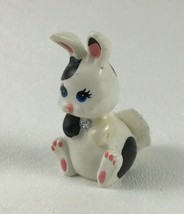 Littlest Pet Shop Hop N&#39; Hide White Spotted Bunny Toy Figure Kenner Vintage 1995 - $13.42