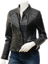LE Smart Sexy Black Leather Jacket - £113.66 GBP+