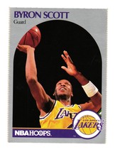 1990 Hoops #159 Byron Scott Los Angeles Lakers - £1.11 GBP