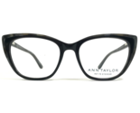 Ann Taylor Eyeglasses Frames ATP811 C01 Black Gray Marble Cat Eye 49-16-130 - $55.91