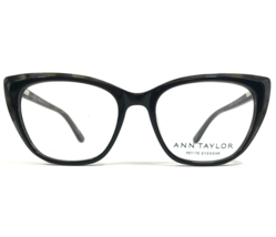 Ann Taylor Eyeglasses Frames ATP811 C01 Black Gray Marble Cat Eye 49-16-130 - £43.99 GBP