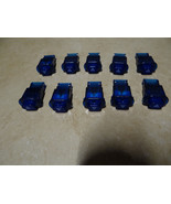 10 Hazard Switches, 4 Way Emergency Flasher, Blue, 50-250cc Chinese Scooter - £2.30 GBP
