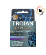1x Pack Trojan Bareskin The Everythin Pack ( 3 Condoms Per Pack ) Fast S... - $13.47 CAD