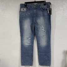 Buffalo David Bitton Evan jeans distressed denim jeans 38x32 - £45.83 GBP