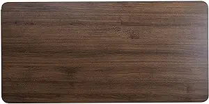 Dark Walnut 55 X 27 Inch Universal Solid One-Piece Table Top For Electri... - $203.99