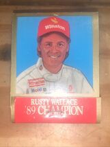 VINTAGE UNUSED MATCHBOOK - RUSTY WALLACE  NASCAR WINSTON CUP 25TH ANNIVE... - $4.94