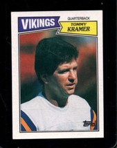 1987 Topps #199 Tommy Kramer Nm Vikings *X109151 - £1.91 GBP