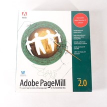 Adobe PageMill 2.0 CD-Rom Windows 95 NT NEW Sealed NIB - $9.49